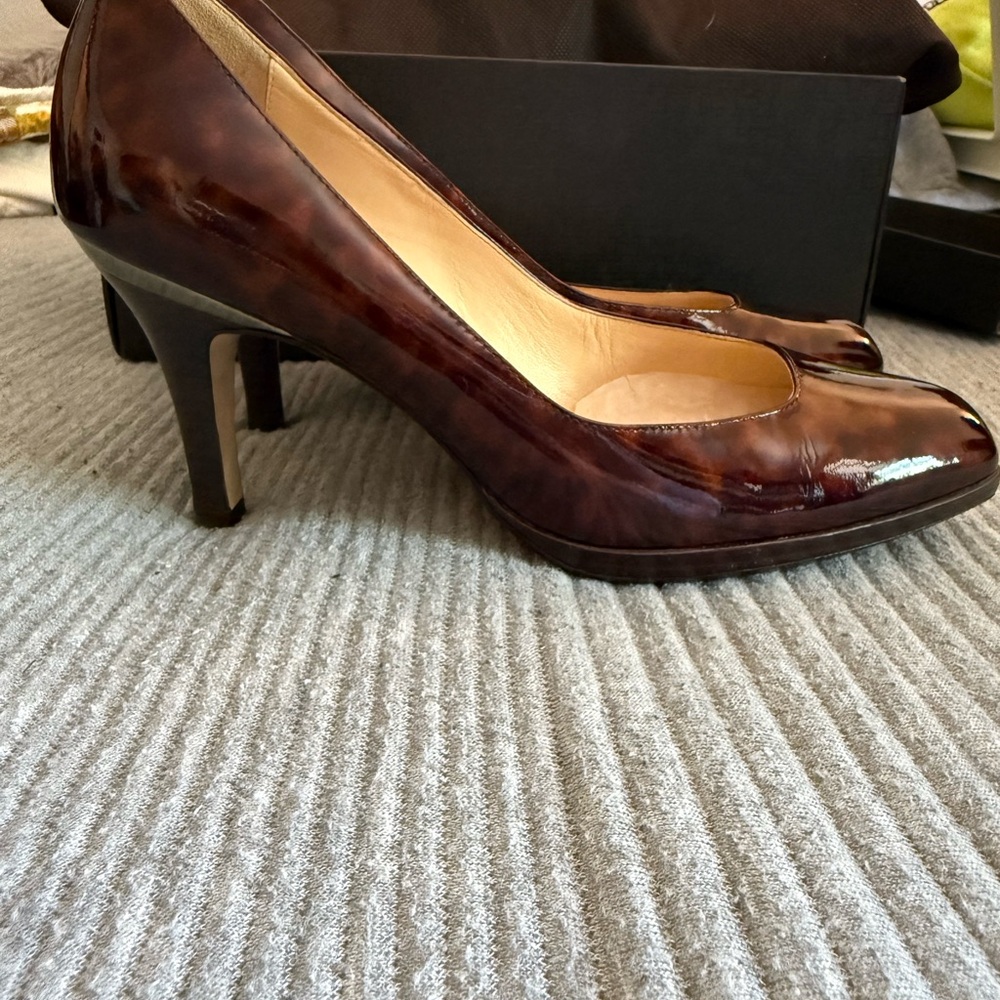 Cole Haan Carma Mid Air Pump in Tortoise Pattern